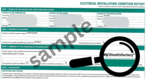 eicr unsatisfactory landlord