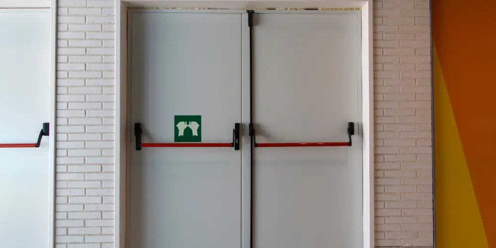 What is the Minimum Time for an NHS Fire Door