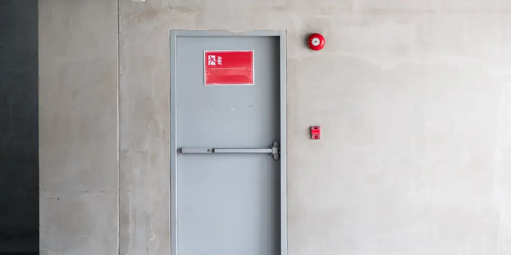 What is the Minimum Time for an NHS Fire Door